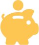 time·up counter piggybank icon